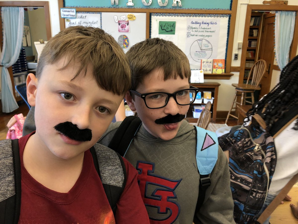 MsHouse22's tweet photo. We “mustache” you to have a growth mindset!  #butlerbobcats #growthmindset #silliness https://t.co/iGu9n4YiJA