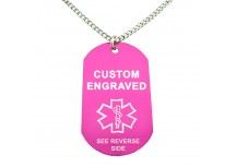 MyIdentityDoc's tweet photo. TGIFPF... Thank Goodness It's Fun Product Friday? Okay, we'll work on it. In the meantime, did you know our #MedicalDogTags come in 2 different styles + 9 different colours? (10 if you count stainless steel and aluminum as different colours!😉) #MedicalID https://t.co/PTv2yRP0Px https://t.co/1y1xVIouRL
