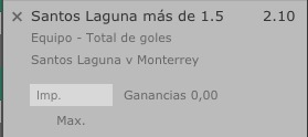 LigaMX_picks's tweet photo. En 5 MINUTOS  ya cobramos¡¡¡ venga que la noche es joven gracias @ClubSantos https://t.co/QOccEl2pgs