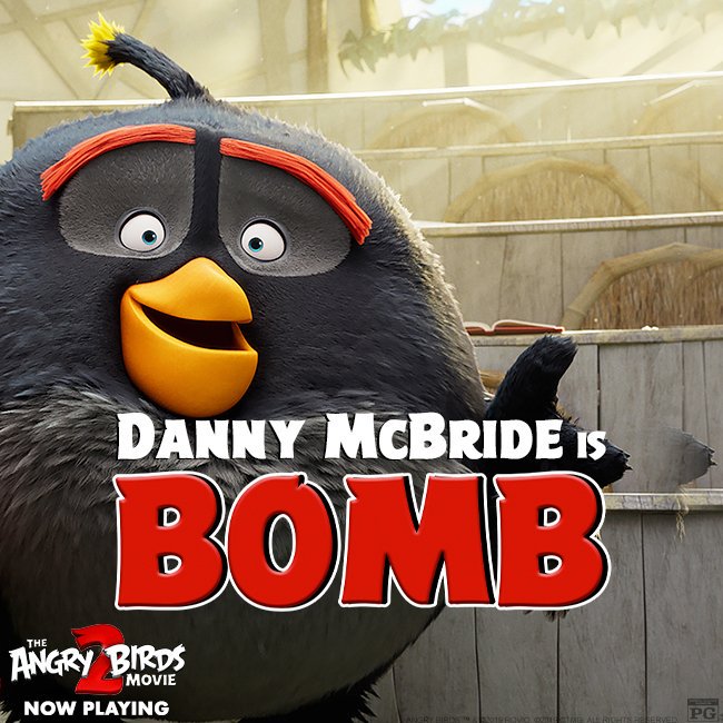 O Xrhsths The Angry Birds Movie 2 Sto Twitter He S Big Hearted Despite His Short Fuse Dannymcbride Is Back As Bomb Angrybirdsmovie2 Now Playing T Co Duwcdu0e3c
