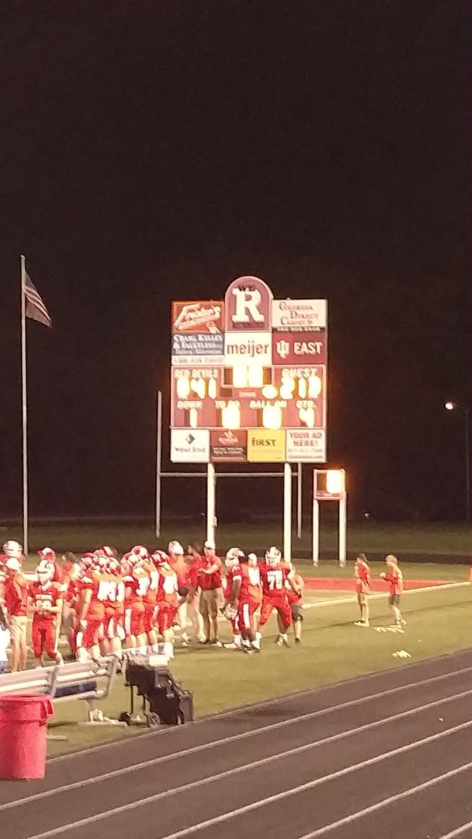 It's another great day to be a Red Devil as Richmond defeats Connersville 41-21! #gRit