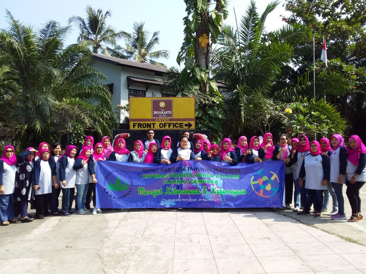 jayakartaanyer's tweet photo. Selamat datang Group Koprasi Wanita Warga Ulujami - Cempaka di The Jayakarta Villas Anyer.
#welllocatedandfriendlyhotels
#jayakartahotelsresorts
#thejayakartavillasanyer
#hotelanyer
#pantaianyer
#hotelpromotion
#jayakartaclub
#guestactivity https://t.co/i8AkqdyqFI