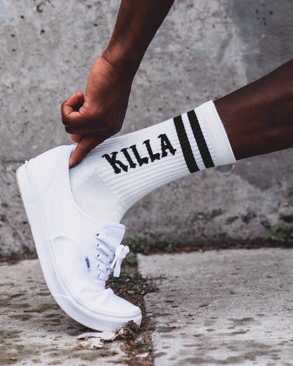 Killa_Villa_'s tweet photo. AVAILABLE NOW!
Killa Villa x @inariasoccer
Tube socks. Limited numbers available on site. 🧦
https://t.co/hSlOLh6epm
#fckv #killavilla #seeingtwenty https://t.co/yhgl8ur70C