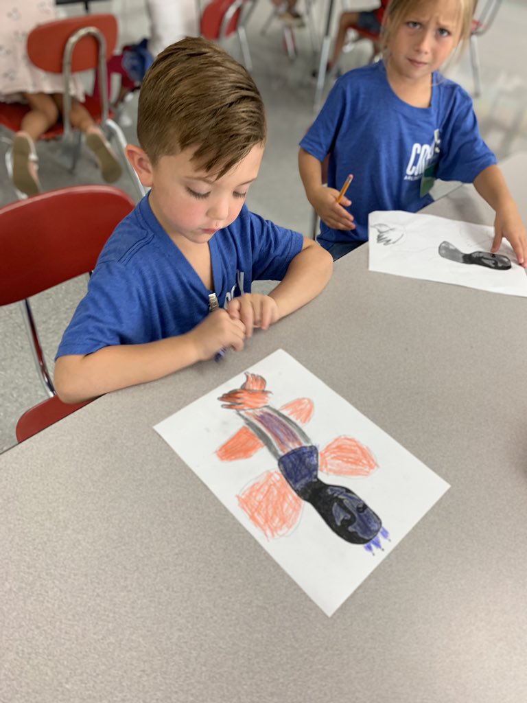 drmattvarnell's tweet photo. RT CoreyFADL "RT MrsUribeArt: Kindergarten had fun turning Mona Lisa into something new! I had princesses, sea monsters, and mommies! CoreyFADL https://t.co/rjPGst9LXO"