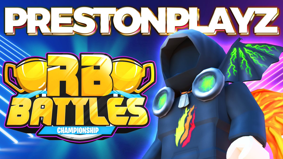 Roblox Battles On Twitter A New Competitor Joins The Battle Preston Next Guest Announcement Tomorrow