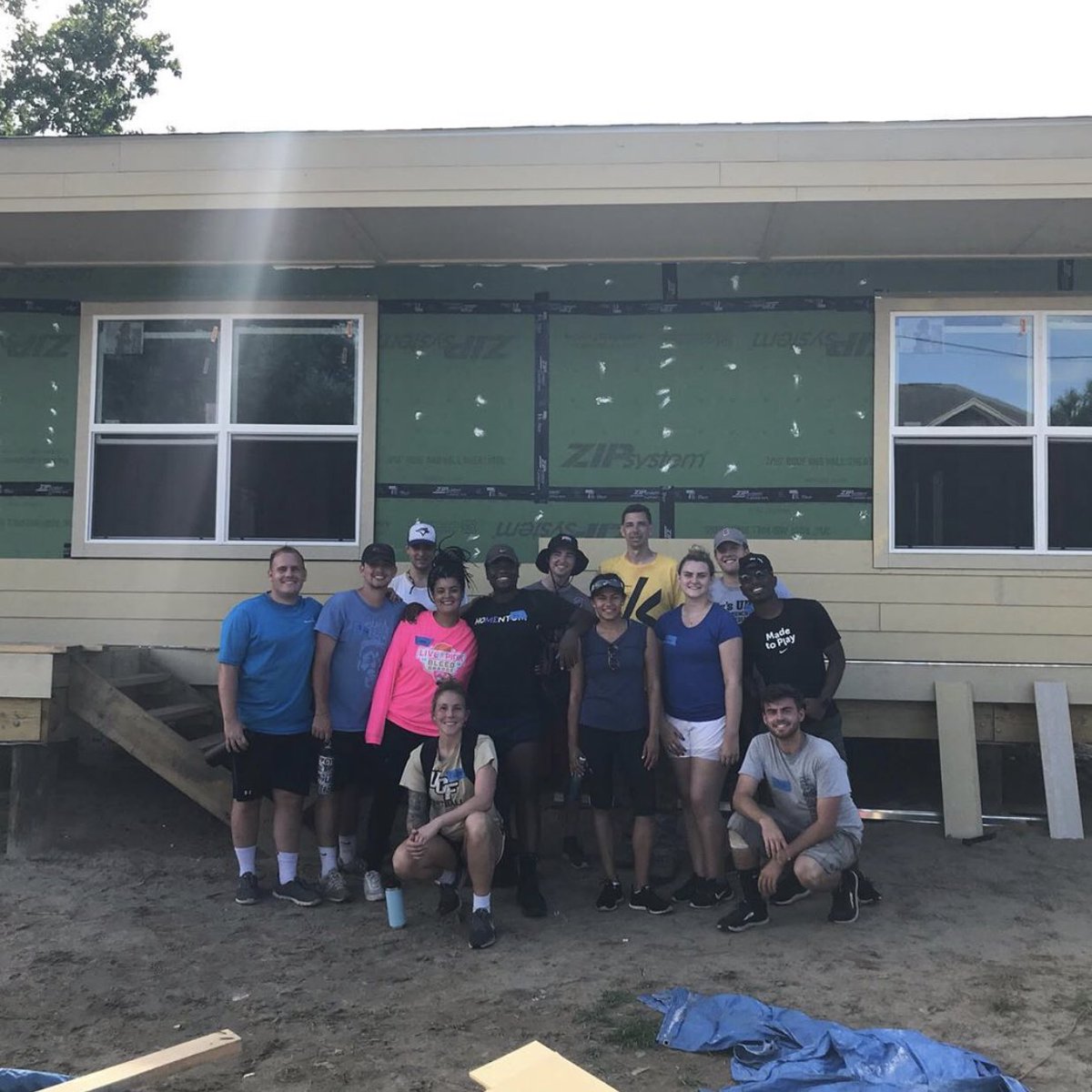UCFDeVosSBM's tweet photo. Hope For Stanley has made consistent efforts to support SBP’s mission in NOLA to rebuild homes and recover blighted communities. We are grateful to be able to use sports as a platform for positive social change! @SBPUSA #TheFamily #sbpnola #ucfdevos https://t.co/TNeJqIzq5s