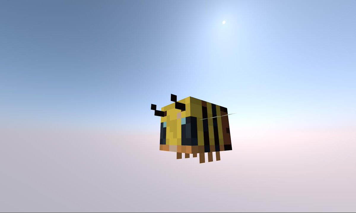 Model: Abelha (novo mob do Mine.)

Enviado e feito por: @FireASPECTO 

Link pro download: mediafire.com/file/yerwy5h7p…

Link pro nosso discord: discord.gg/yvUxfHZ
