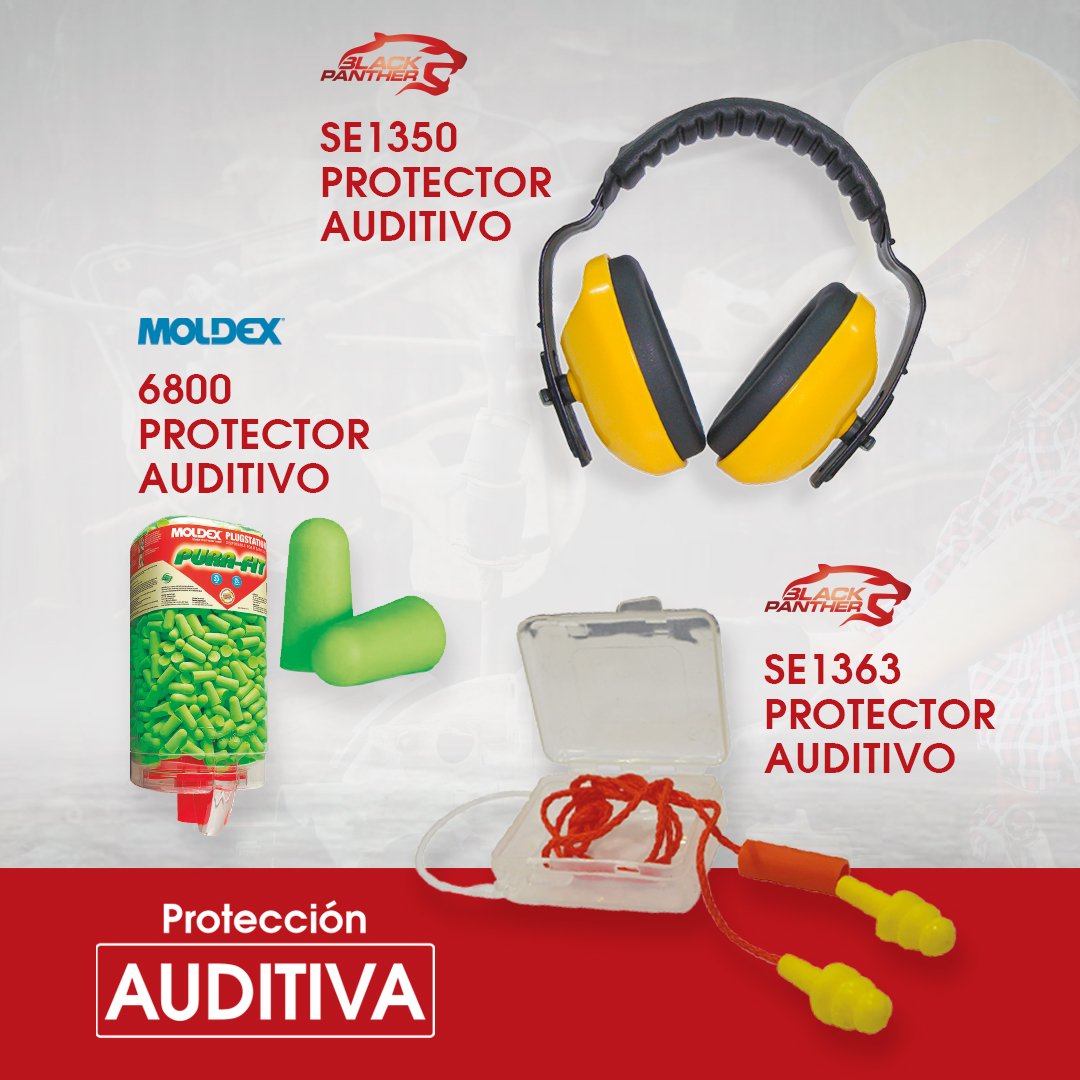 CspiCo's tweet photo. Evita el deterioro auditivo de tus trabajadores dotándolos de elementos de protección que reduzcan los riesgos a los que pueden estar expuestos debido a ruidos elevados y vibraciones fuertes.
Comercializamos protectores auditivos de marcas líderes en el mercado.
¡Contáctanos! https://t.co/EuRMZP3WZS