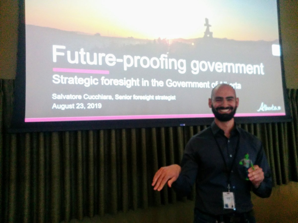 AlbertaCoLab's tweet image. Today I supported one of my humans to deliver a presentation on #foresight to @YourAlberta 📣 Just consider me a seed of the radical future. #salvacadabra #CoLabAB