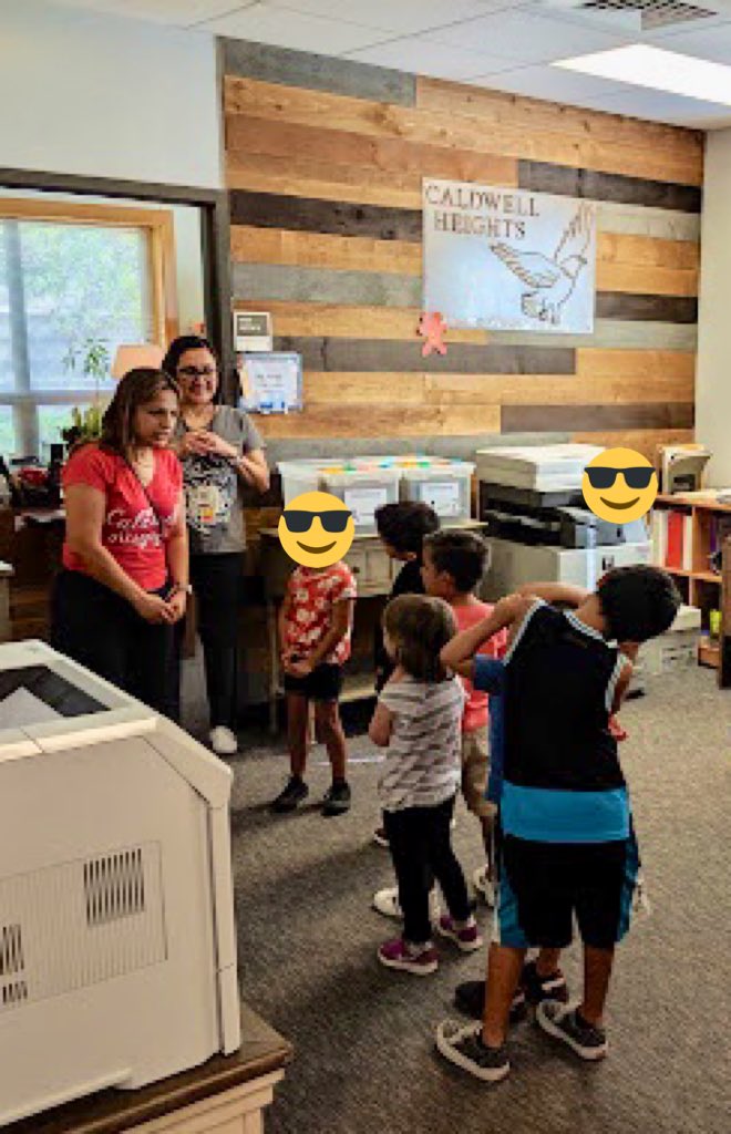 KinderVida's tweet photo. Kindergartners exploring the common areas of CHE while on the hunt for the gingerbread man. It’s a day full of fun for Kindergarten! @CaldwellHeights @RoundRockISD https://t.co/B94dzkp1bI