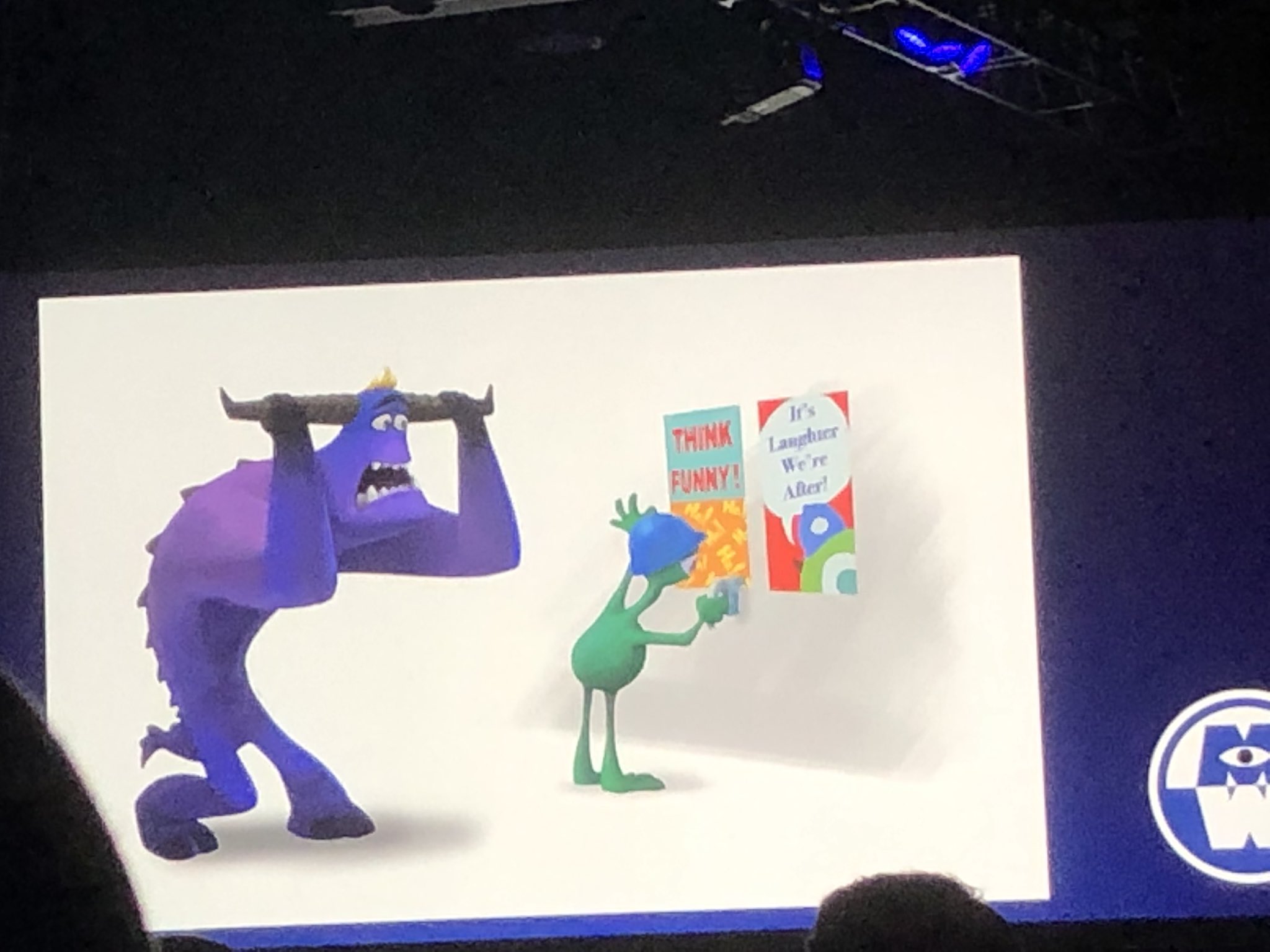 Cartoon Universe On Twitter Monsters At Work Is About A Monster Who Starts Work At Monsters Inc On The Day They Switch To Laugh Power Lol D23expo Https T Co Kozx2sccsf