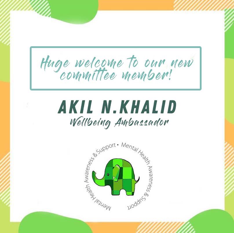 Welcome to our new committee member Akil! X