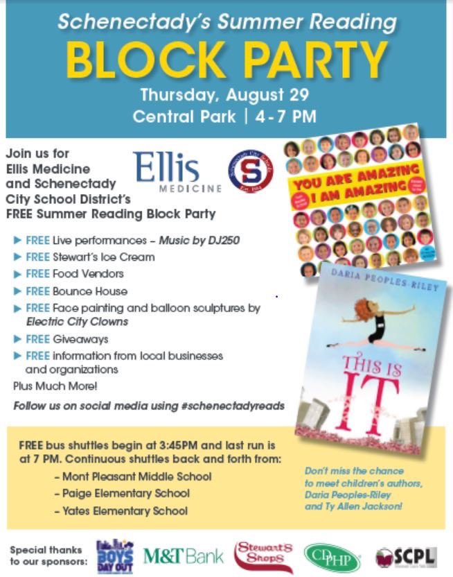 Would love to see some of our Howe Families.... #schenectadyreads