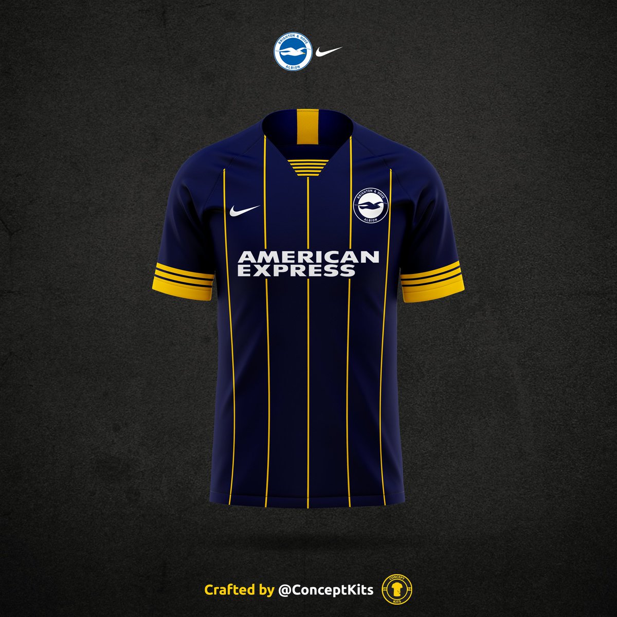 brighton away kit