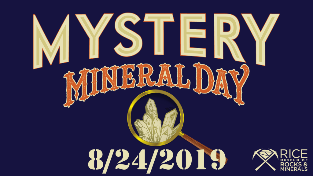RiceNWMuseum's tweet photo. Mystery Mineral Day II https://t.co/o2ThX8KxR3 https://t.co/MIu9bN6OYh