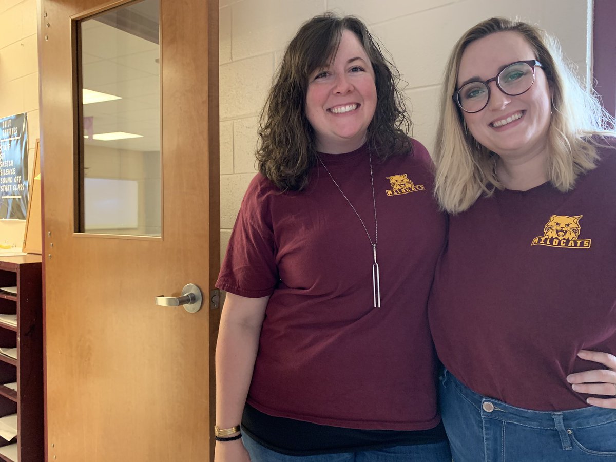 DadeCountyChoir's tweet photo. Just two Wildcat Fine Arts teachers who know this is the BEST house to be in! ๐ #DadeMiddle #DMSHouses #teachinginthemiddle #artsinthemiddle https://t.co/nWwd3Bemhl
