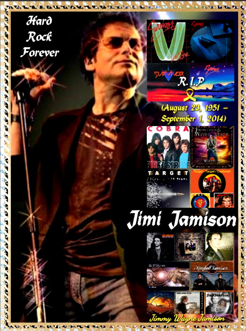 Happy Birthday In Heaven To Jimi Jamison (August 23, 1951 September 1, 2014)    