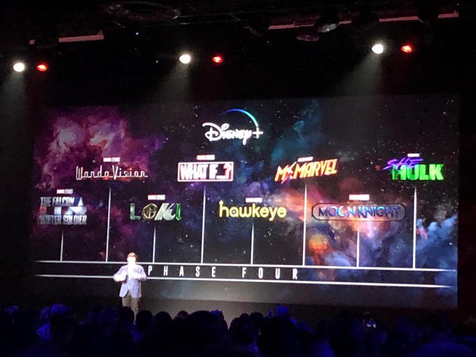 Electroalces's tweet photo. ¡Se han expandido la fase 4 de Marvel y se han confirmado en la D23 de Disney 3 nuevas series para Disney +: Moon Knight, She Hulk y Ms. Marvel!
#Marvel #D23Expo #MCU #UCM #Fase4 #SheHulk #MoonKnight #MsMarvel https://t.co/sdEUjK2LJD