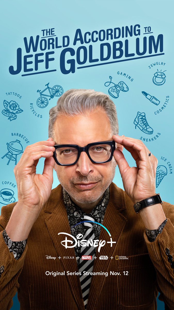 korndiddy's tweet photo. If Disney+ thinks they can just make a Jeff Goldblum show and get me to instantly sign up they’re absolutely right. https://t.co/x1tri7GGDQ