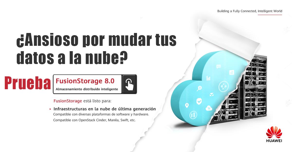 HuaweiEntLac's tweet image. ¿Cómo se ve el almacenamiento en la era de la nube? ¿Qué tipo de almacenamiento es compatible con diversas plataformas de software y hardware? Más información: bit.ly/2NDp1lh #FusionStorage