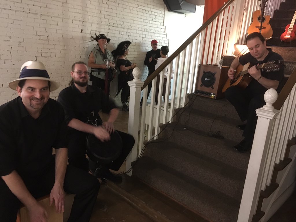 Wonderful music at our Poster and Video Reveal tonight! #LouisianaRenaissanceFestival #DowntownHammond #HotAugustNight #20thSeasonOfAwesome