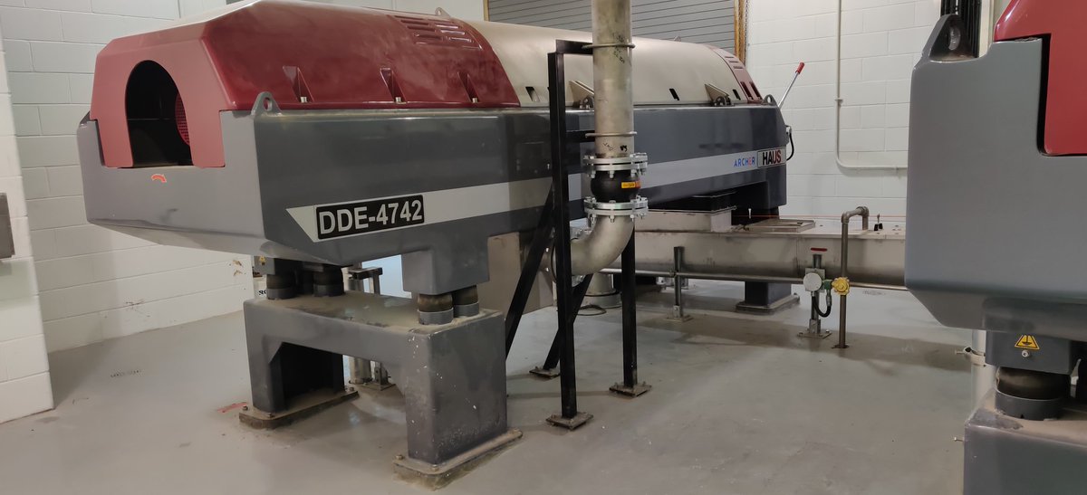 Start up of two <a href="/hauscentrifuge/">HAUS Centrifuge Technologies</a>  centrifuges model DDe 4742 at Canmore, AB