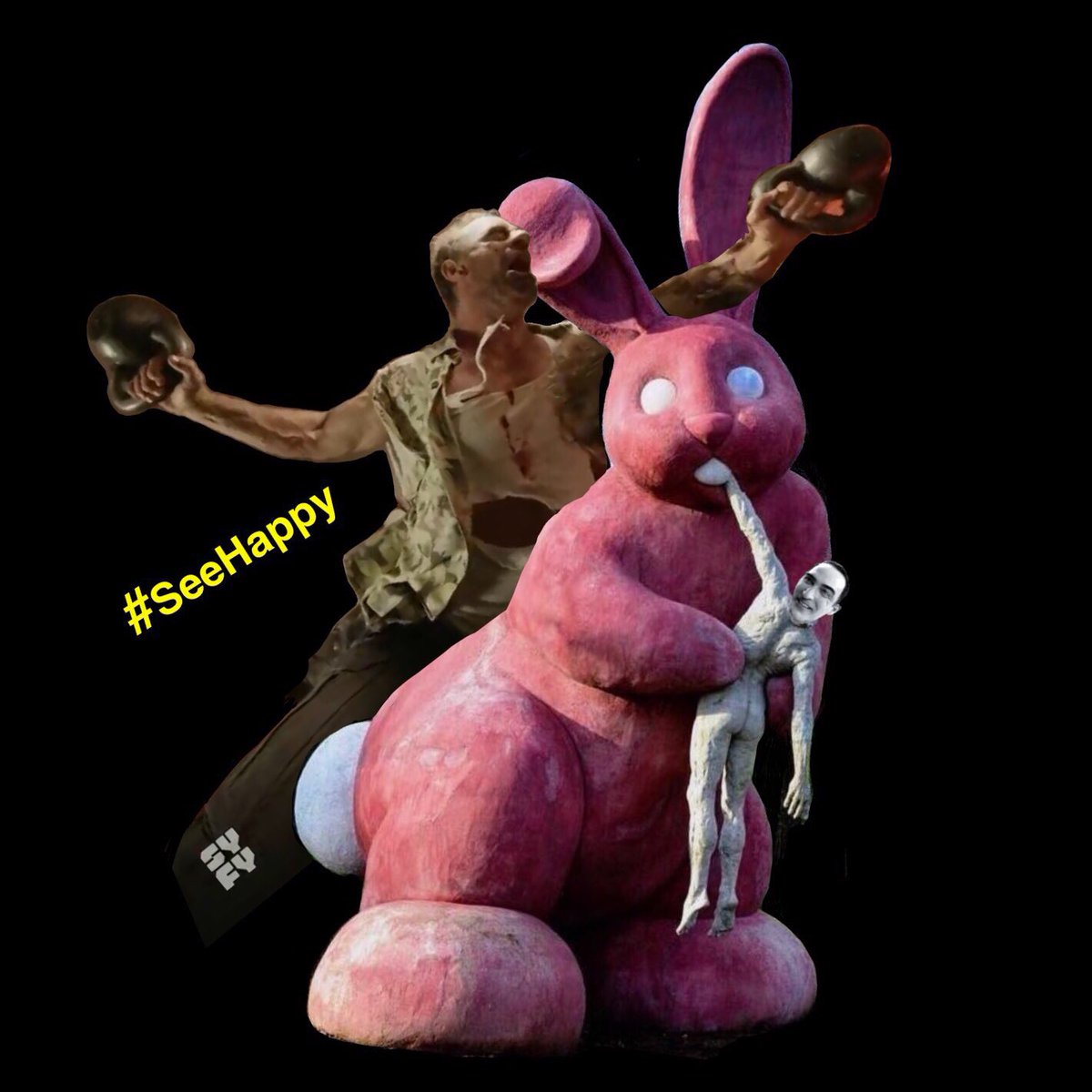 JessicaR_NY's tweet photo. @41Strange Ah! Reminds me of the ridiculous edit I did, inserting @Chris_Meloni as “Nick Sax” here and @PFischler as “Smoothie” on the statue... 😂 #MakeEasterGreatAgain #SaveHappy #SeeHappy Memories...wah wah... Sigh. That show was such a fun escape. I miss it so... https://t.co/NTOd1l9b4t