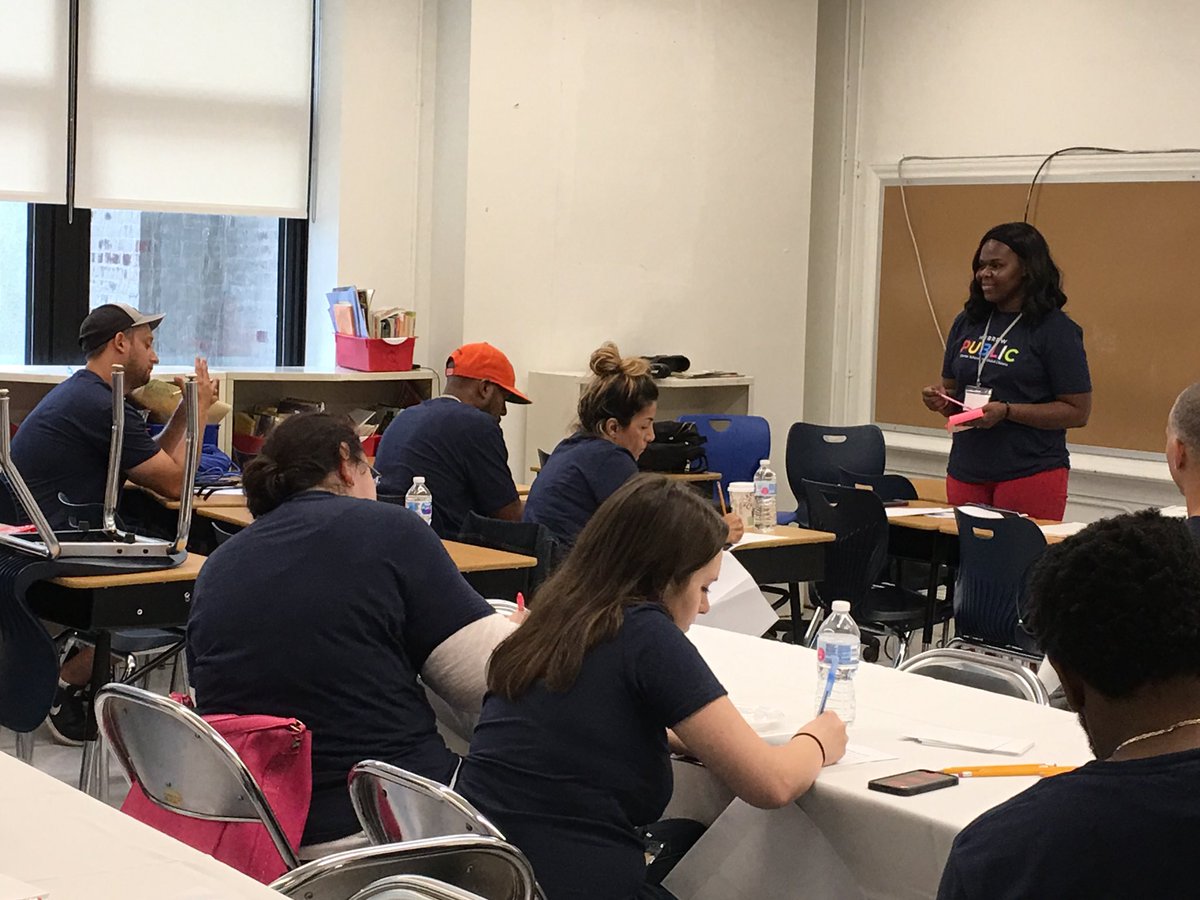Our first #EdCamp <a href="/HEBREWPUBLIC/">Hebrew Public</a> Teacher Institute was a success!! Empowering teachers to lead and share best practices with colleagues is one way we are committed to Making A Difference! #OLAM