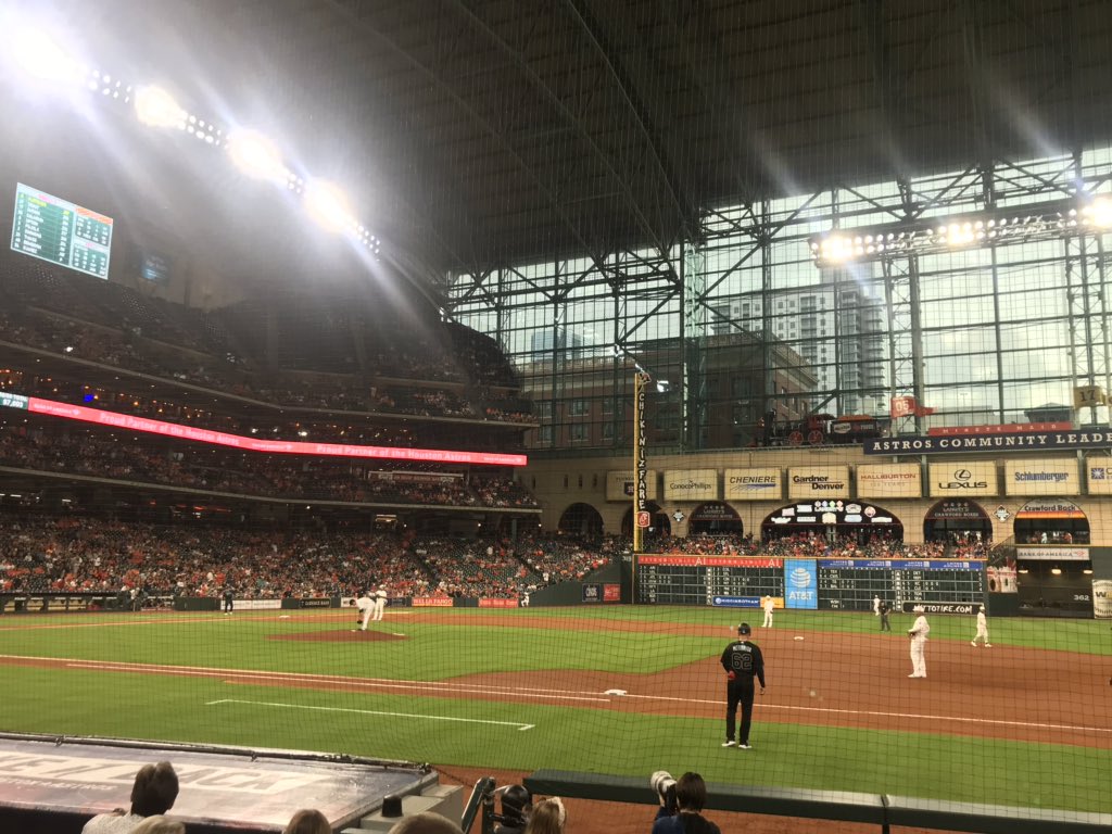 deoster00's tweet photo. Welcome back @JuliaMorales  Let’s go Astros! #TakeItBack @astros https://t.co/MVTyVWkDxa