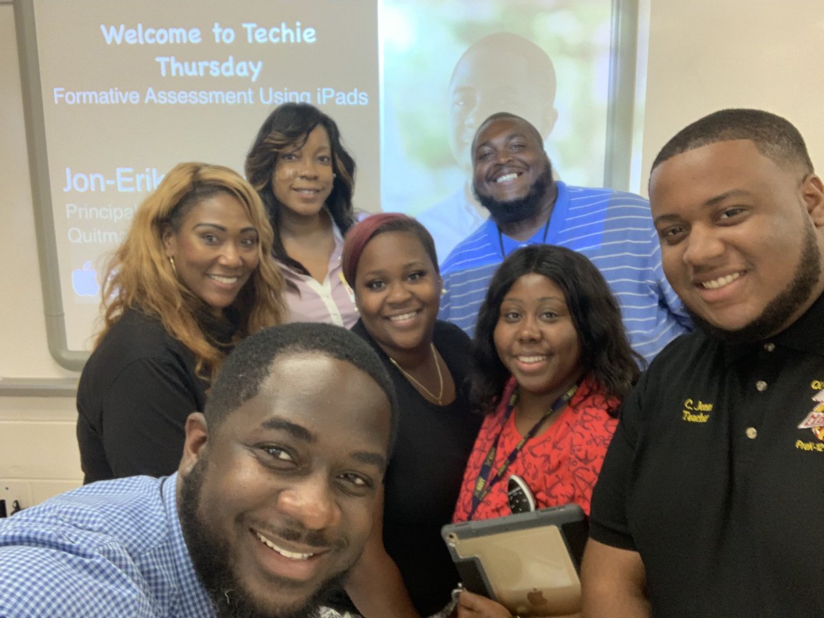 JON_E_JONES's tweet image. Had a great time learning &amp;amp; sharing with some of my @QuitmanCoSchool teachers. First session of the 19-20 school year a success! #QC4L #leadership #AppleADEChat   @AppleEDU