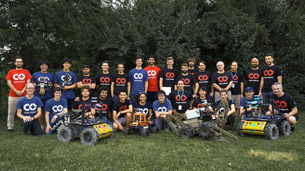 NASAJPL's tweet image. Underground robots #ftw! Congratulations to the #CoSTAR team for winning second place in the Tunnel Circuit competition at @DARPA’s #SubTChallenge: go.nasa.gov/2Z2aLbv