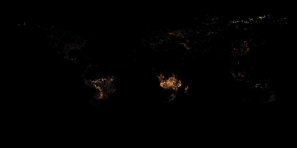 fleurgunn's tweet photo. This map shows the locations of actively burning fires around the world during the week 13th - 20th of August, detected by instruments aboard NASA satellites.
In essence, a whole lot of planet Earth is burning right now.
#ClimateEmergency #ClimateAction #AmazonFires #earthonfire https://t.co/DTwnErtmrJ