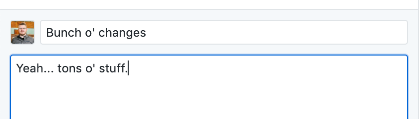 mattdowney's tweet image. Good thing I&apos;m the only one on this repo...

#webdev #webdevelopment #professionalwebdeveloper