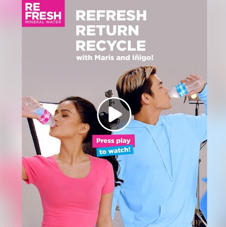 senyoramaris's tweet photo. nothing refreshes like the #TasteCleanLiveClean experience of Refresh Mineral Water! 

Fave New Female Artist
> VOTE V3 to 8933

Fave Music Video
> VOTE AB3 to 8933

#MarisRacal @MissMarisRacal #AbotLangit
#PamilyaKo #ImEllenyaL #BlockZ #IsaPangBahaghari https://t.co/kFxXRkWMmo