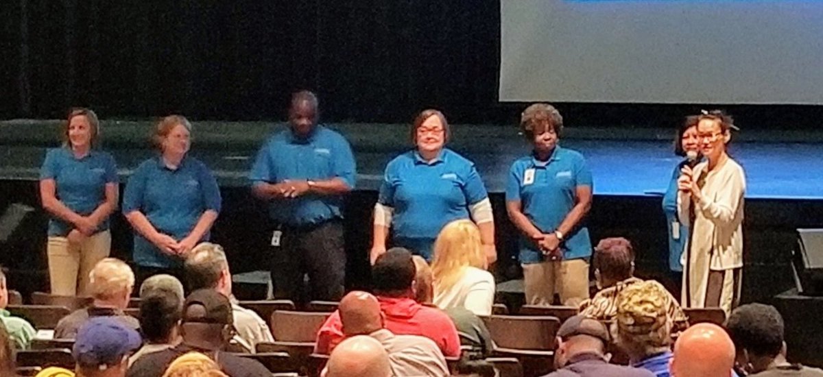 GCS_CTE's tweet photo. Excited 2 share the new vision 4 the '19-20 SY w/ our #CTE Staff at our #professionaldevelopment Opening Day Kickoff Session!!!
Thanks 2 @SouthWestGHS &
@SWCowboysCTE 4 their gracious hospitality!!!
#ChangeToEmpower
#learningaliving
#believeinGCSCTE https://t.co/YJchfrn5ux