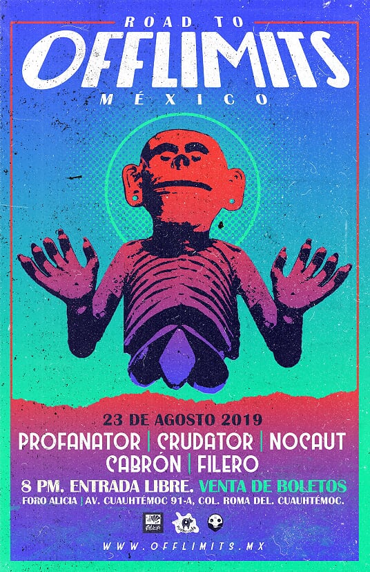 NOCAUT_DFHC's tweet photo. Hoy! @multiforoalicio 8pm
#RoadToOffLimits Entrada Libre! @puercords @OfflimitsMx
🔊🤟👹🍻 https://t.co/UvZUfi49bZ