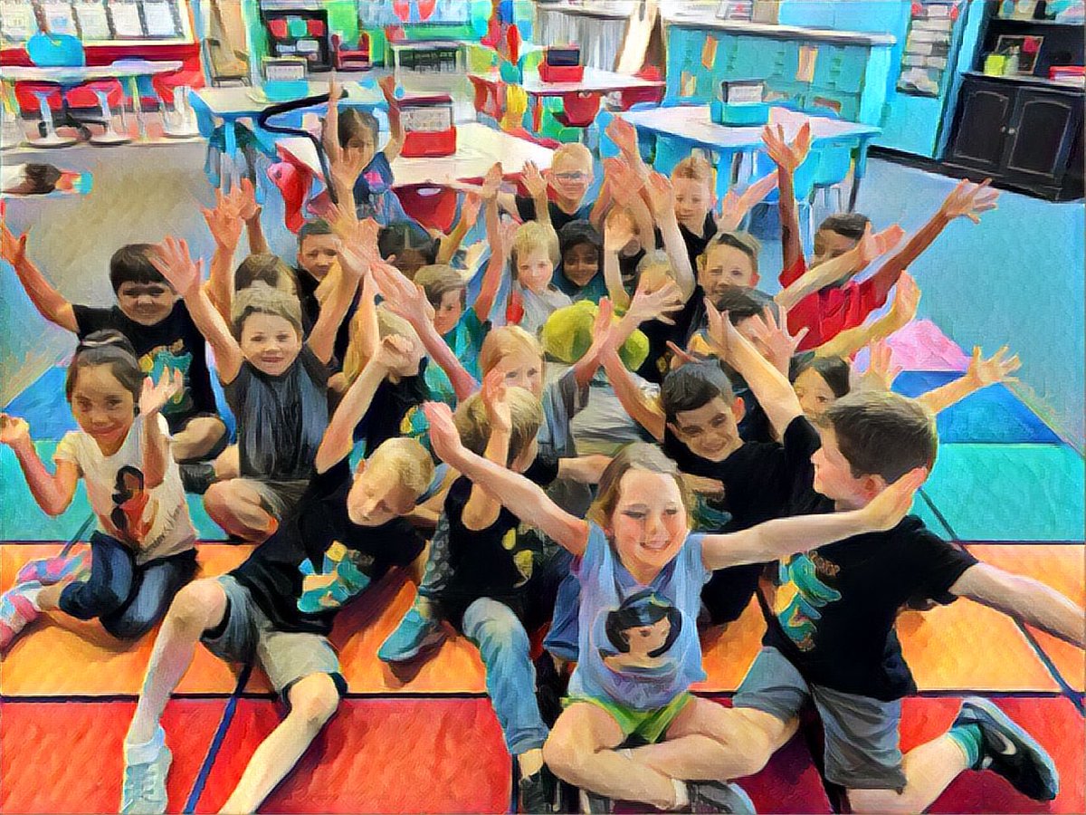 MrsBrantzeg's tweet photo. We earned Gary the Gator today for having perfect attendance and the most students wearing spirit wear!  Go K-2!!! #GHElementary https://t.co/4ZLYyKevK2