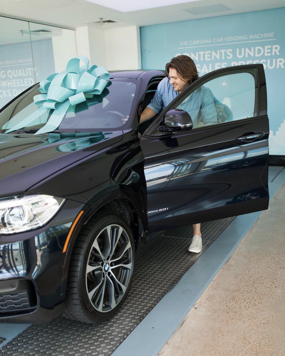 We got a new car! We bought it from <a href="/CARVANA/">Carvana</a> and the process couldn’t have been smoother. We did the entire process online and didn't even drive the car until we bought it 😆- they have a 7 day return policy. Try it for yourself: gofyi.ly/C4FD593D 
#AD #ExperienceCarvana