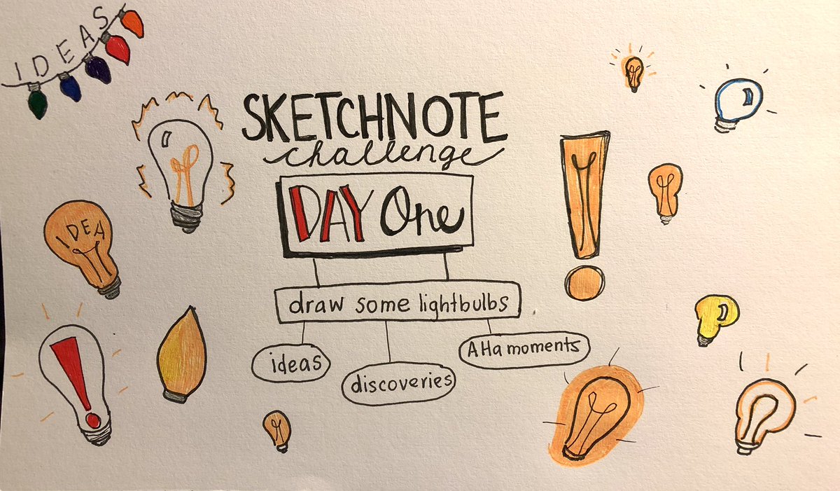 wcsketch's tweet photo. Inspired by @LoveBuiltLife, I'm working back to sketchnoting. Here's my Day One of the #SketchnoteChallenge from @reverentgeek. #sketchnotes https://t.co/kosEzg7E8O