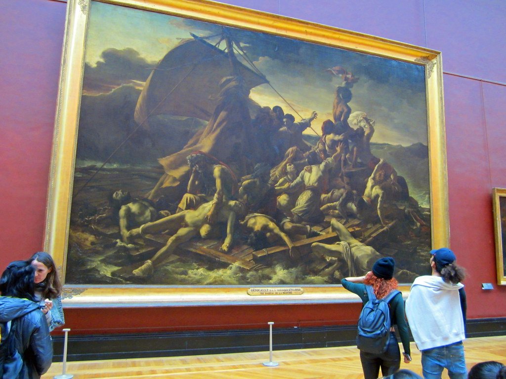You probably know by now that the painting in the game teaser is called "Le radeau de la Méduse" by Théodore Géricault. It's one of those paintings in the Louvre that, once you've seen it... you NEVER forget it.But do you know the story that's behind the painting? @BTS_twt