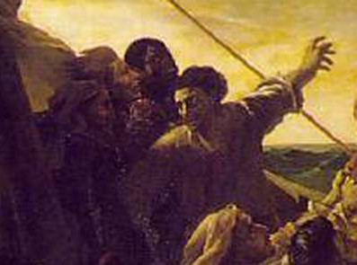 15 people were rescued by the Argus. In the end, only 10 out of the 147 who went on the raft survived. Théodore Géricault will talk with both Savigny and Corréard to create his masterpiece. He painted both of them. Alive.He died 5 years later. @BTS_twt.