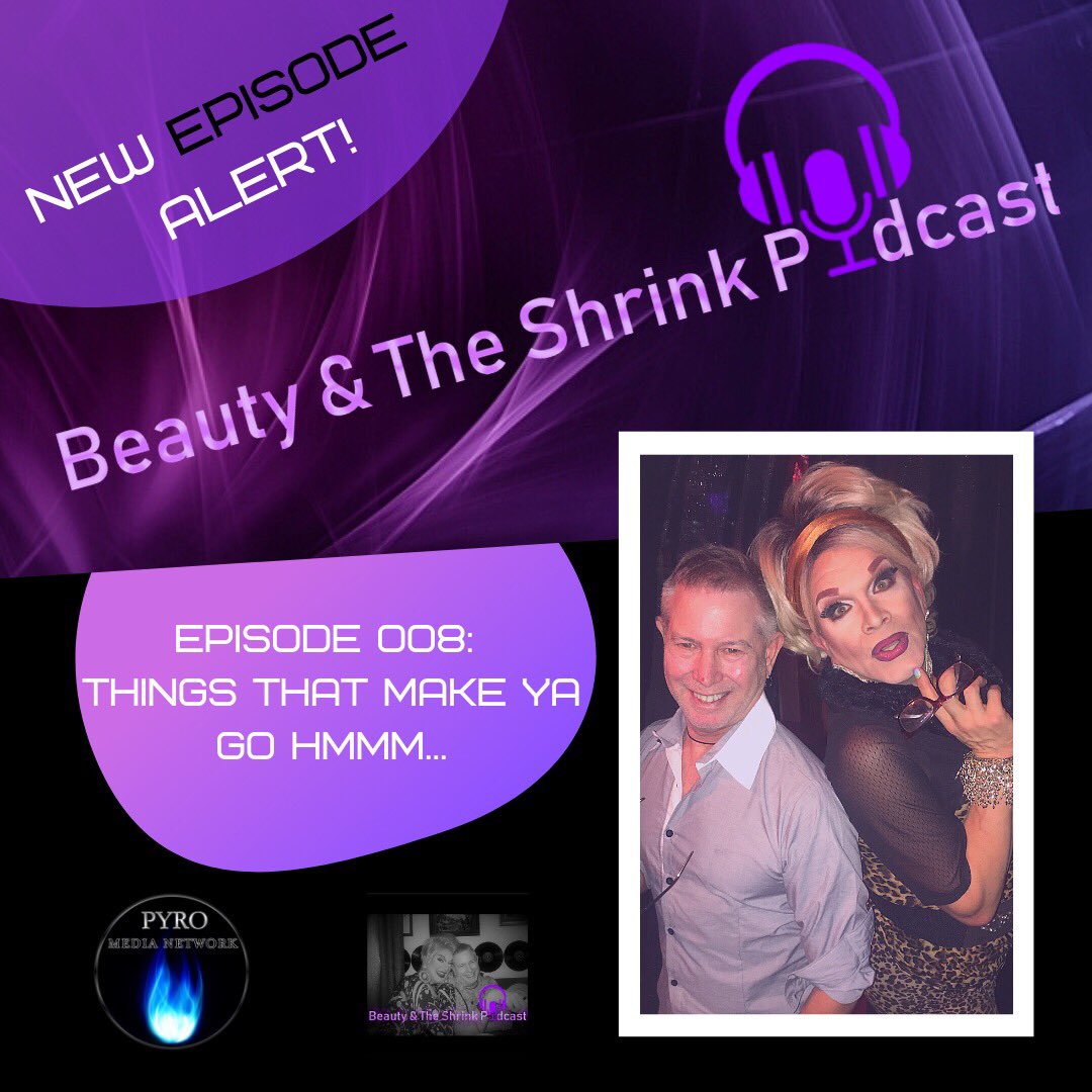 pyromedianet's tweet image. 🚨NEW EPISODE ALERT!🚨
Beauty &amp;amp; The Shrink Podcast | Episode: 008 | Things that make ya go hmmm...

Link: shows.pippa.io/beauty-the-shr…
.
#NextLevelMedia #NextLevel #Media #New #NewPodcastAlert #Production #Producer #Podcasts #TheShrink #beauty #Queer #Podcaster #Podcasting #LGBTQ