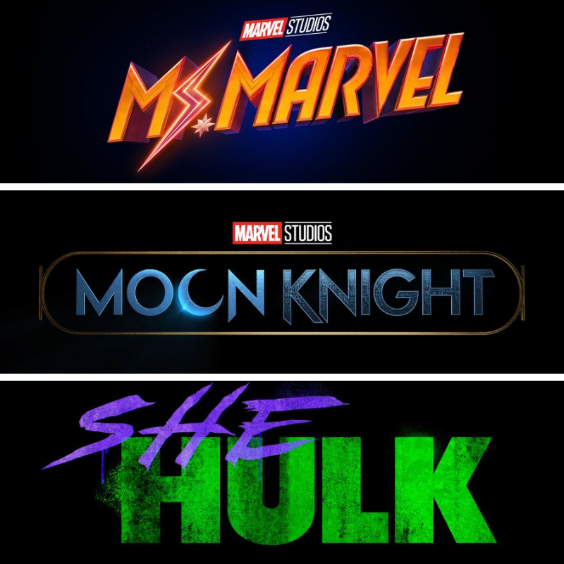 IMDb's tweet photo. #Marvel is announcing some big titles at #D23Expo. What are you the most excited about? #MsMarvel #MoonKnight #SheHulk https://t.co/ELgOCG6jUr