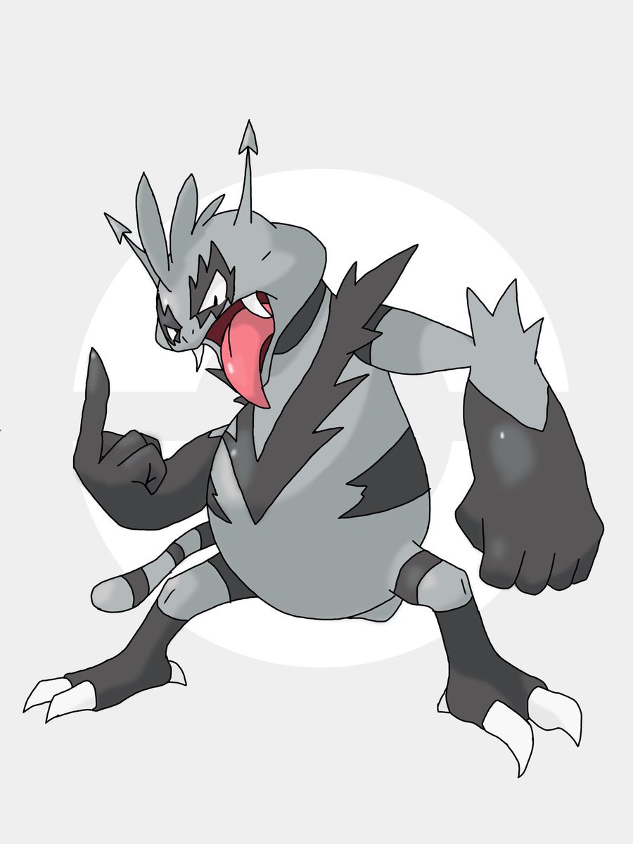 やん之助 エレキッド エレブー エレキブル ファンキーな姿 オリポケ Fakemon