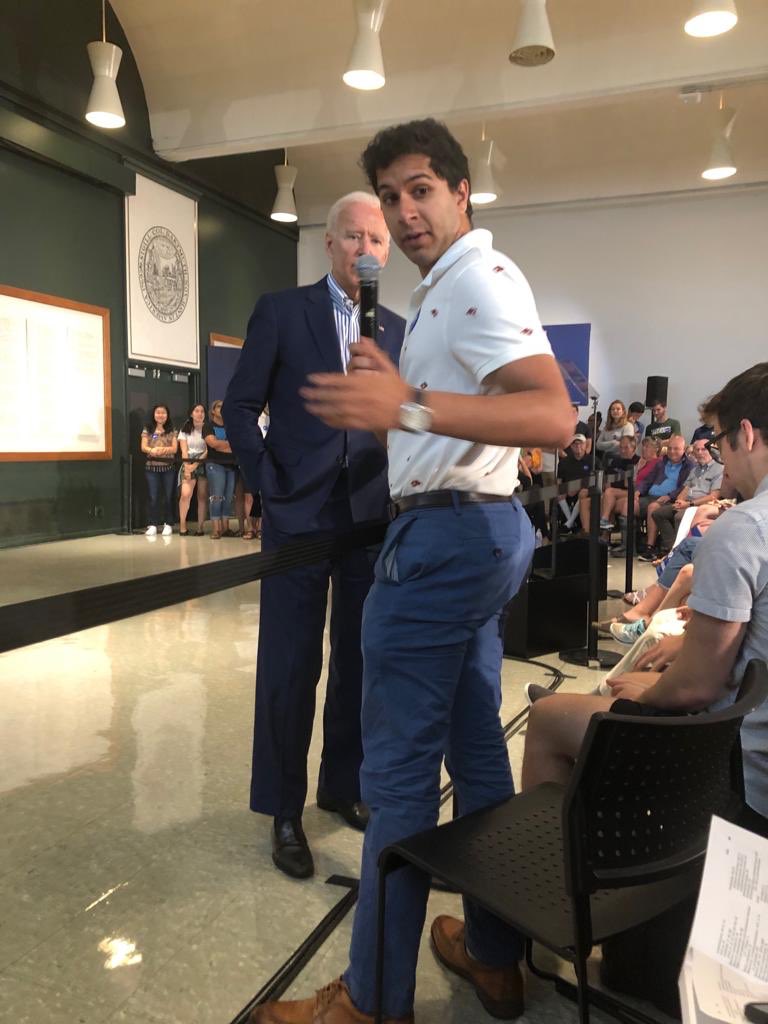 Viji Namburar (@namburar) on Twitter photo Proud of Sathvik asking <a href="/JoeBiden/">Joe Biden</a> a question on healthcare <a href="/DartmouthInst/">The Dartmouth Institute</a> today! <a href="/GeiselMed/">Geisel School of Medicine at Dartmouth</a> Proud of Sathvik asking <a href="/JoeBiden/">Joe Biden</a> a question on healthcare <a href="/DartmouthInst/">The Dartmouth Institute</a> today! <a href="/GeiselMed/">Geisel School of Medicine at Dartmouth</a>