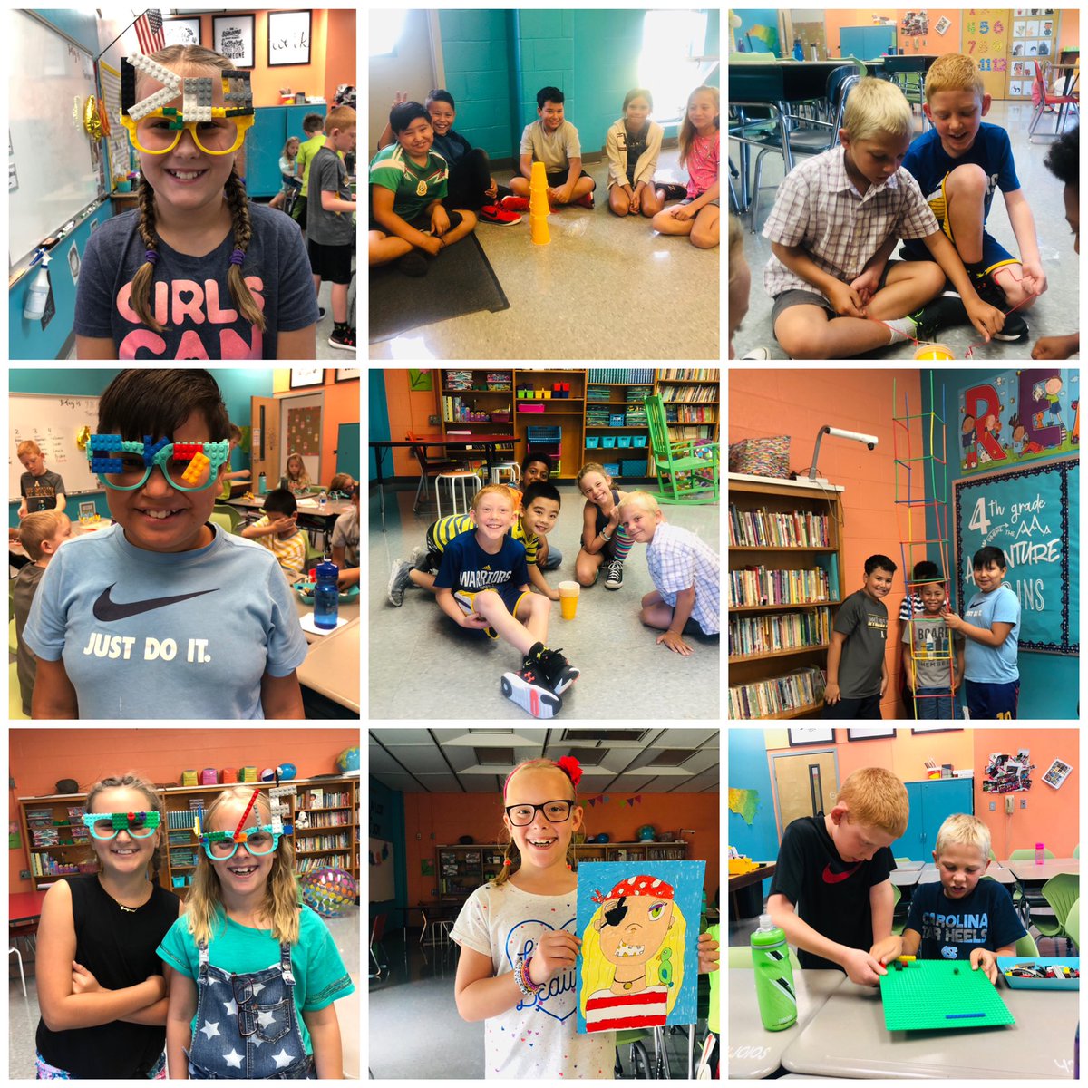 Great first week in 4th grade! Love the connections we were able to make!#HPHype