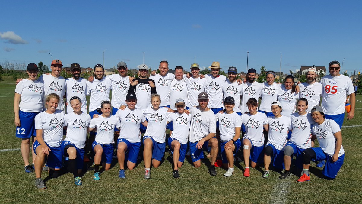 NKWG goes 2-1 today at #CUC2019. A win against Firefly and a loss to QOLD brought us to an incredibly spirited quarterfinal matchup with Vancouver's Mastadon.

We pulled out the win and play Flux at 10:30 AM Tomorrow for a spot in the Finals!

#gritgritgrit #nonono #mastatorious