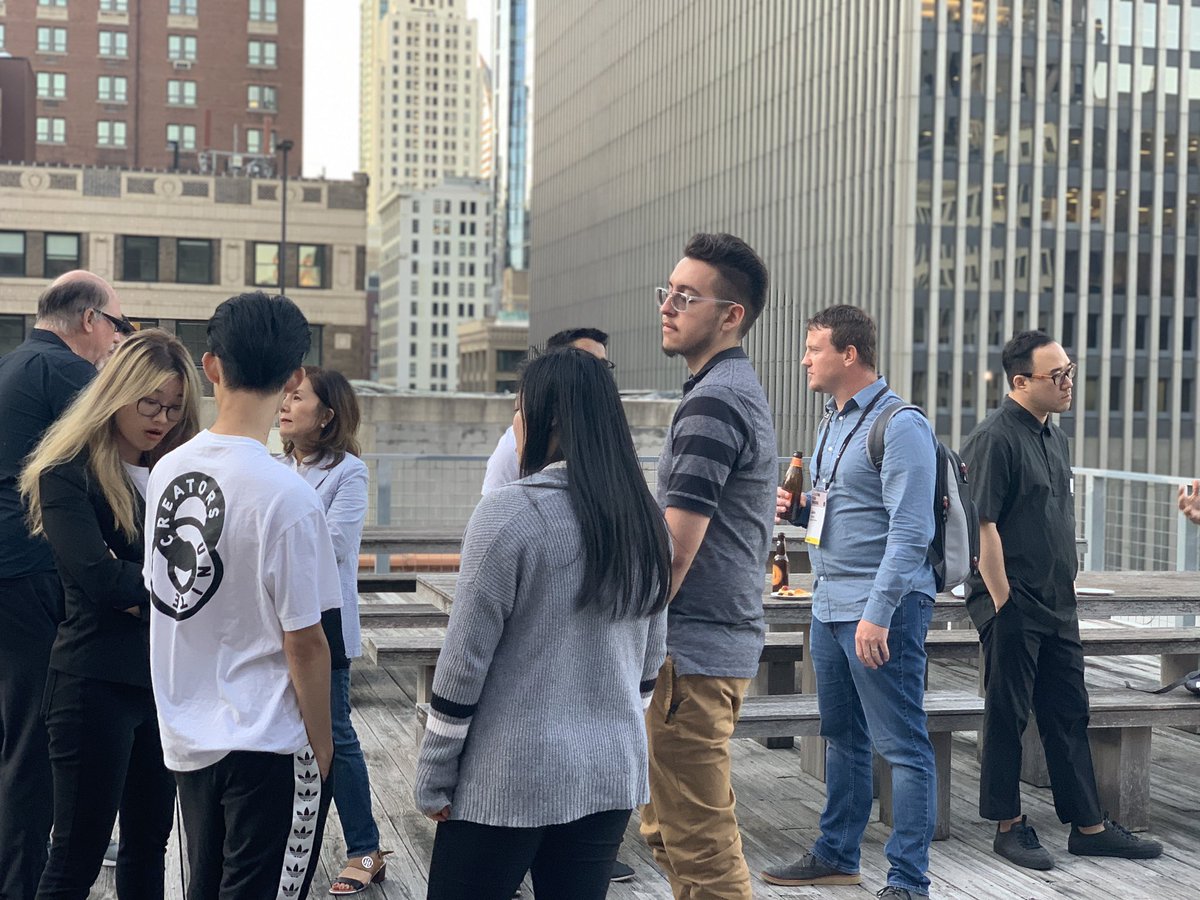 IACollaborative's tweet photo. Thanks to everyone for joining us from #IDC2019CHI for a gorgeous evening during The Chicago Experience! We loved sharing how we design the #future of business with everyone. @IntlDesignConf https://t.co/NVJpl95Uqh