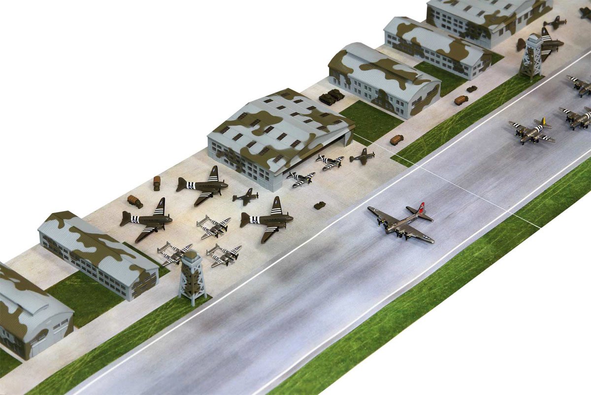 9月予約】Pit-Road(ピットロード)より、 1/700 日本海軍航空隊基地 1