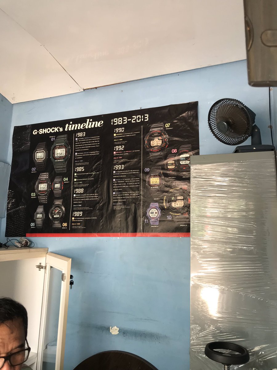 andifa_k's tweet photo. Rekomendasi tempat servis jam tangan Casio, G-Shock, Baby-G nih. Jago bgt. Pakde Sukanda namanya, dulunya kerja di service center casio +- 29 tahun, tempatnya di Pasar Palmeriam, Matraman. Tepatnya di sebelah Pegadaian. https://t.co/759iSCEzfX